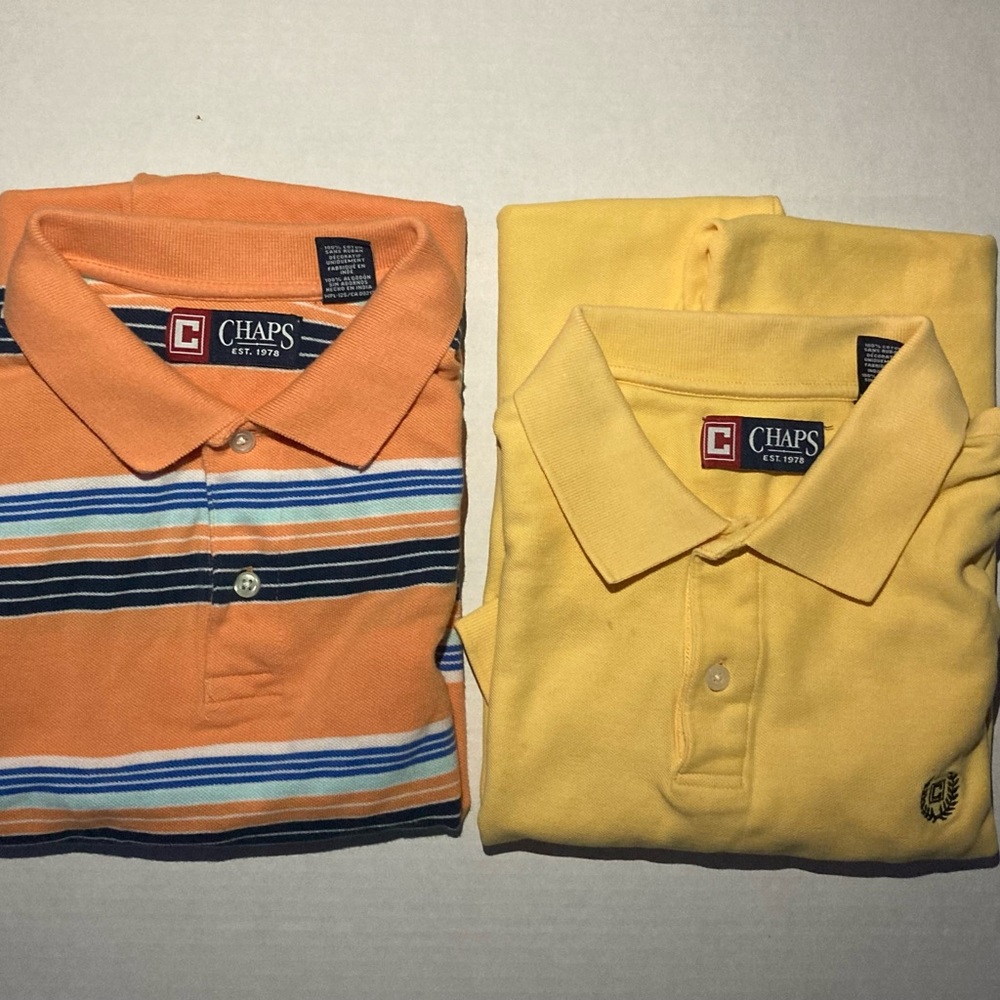 Chaps Polo Shirt Bundle - Size Medium